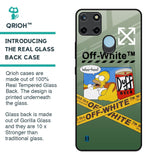 Duff Beer Glass Case for Realme C21Y