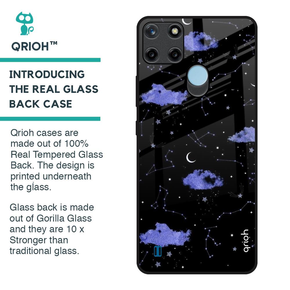 Constellations Glass Case for Realme C21Y