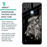 Brave Lion Glass Case for Realme C21Y