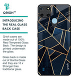 Abstract Tiles Glass Case for Realme C21Y