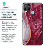 Crimson Ruby Glass Case for Realme C21Y