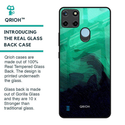 Scarlet Amber Glass Case for Realme C21Y