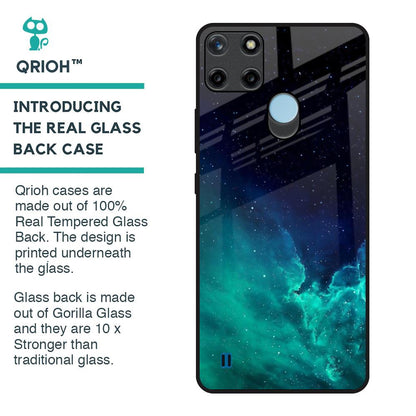 Winter Sky Zone Glass Case For Realme C21Y