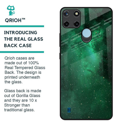 Emerald Firefly Glass Case For Realme C21Y