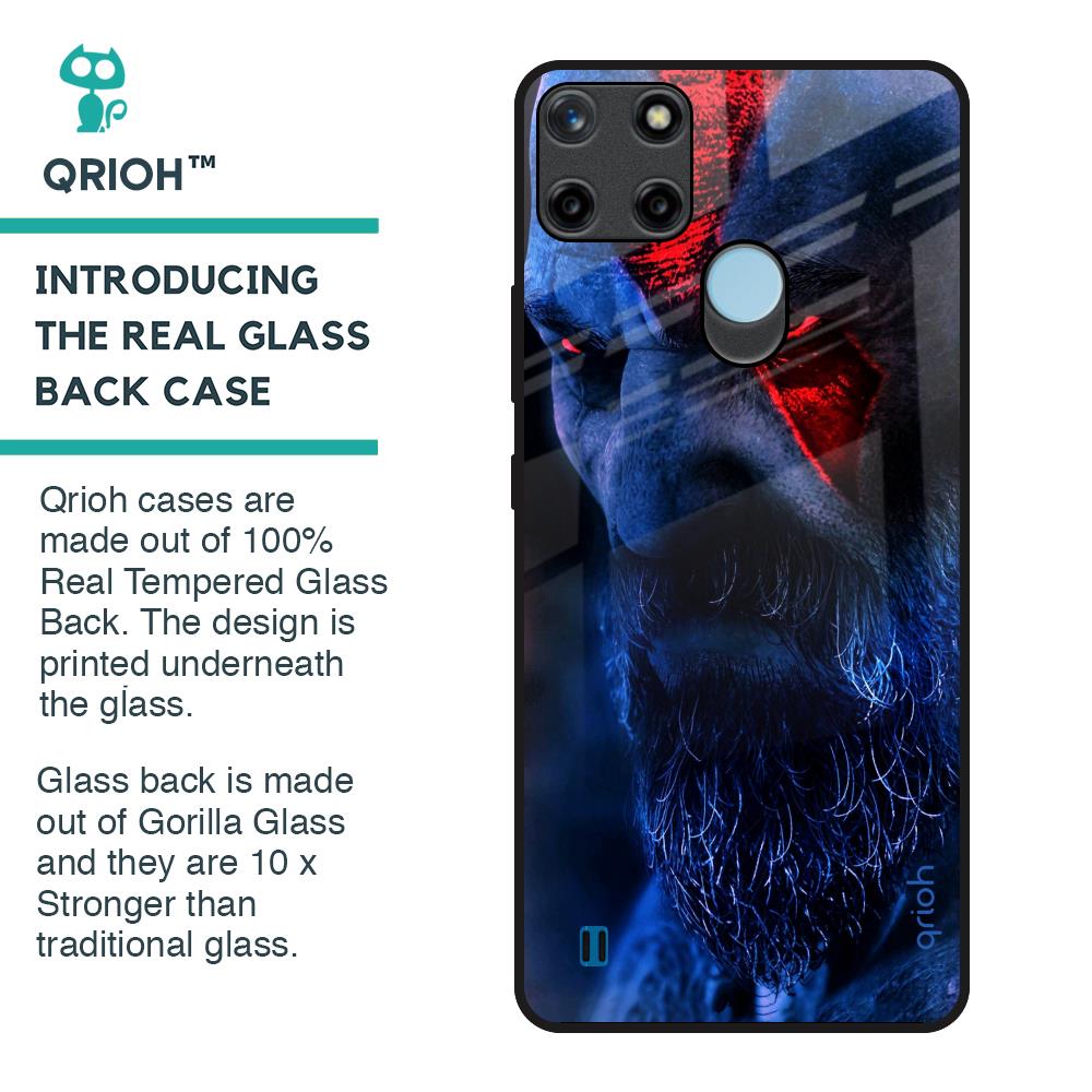 God Of War Glass Case For Realme C21Y