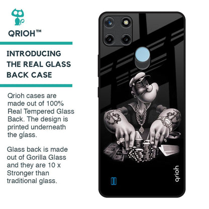 Gambling Problem Glass Case For Realme C21Y