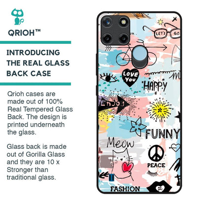 Just For You Glass Case For Realme C21Y