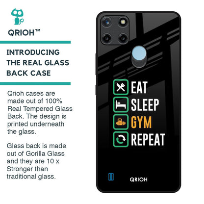 Daily Routine Glass Case for Realme C21Y