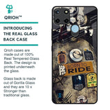 Ride Mode On Glass Case for Realme C21Y