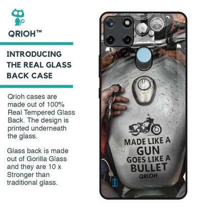 Royal Bike Glass Case for Realme C21Y
