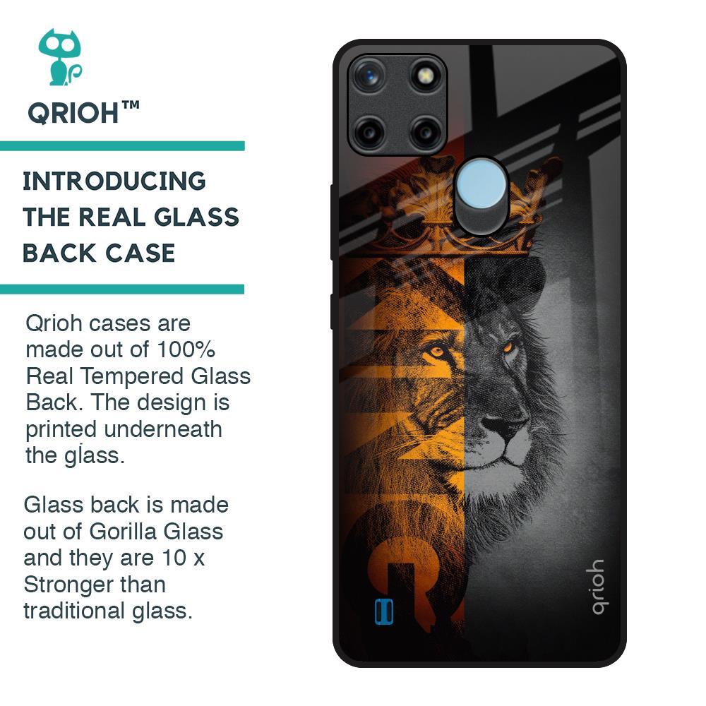 King Of Forest Glass Case for Realme C21Y
