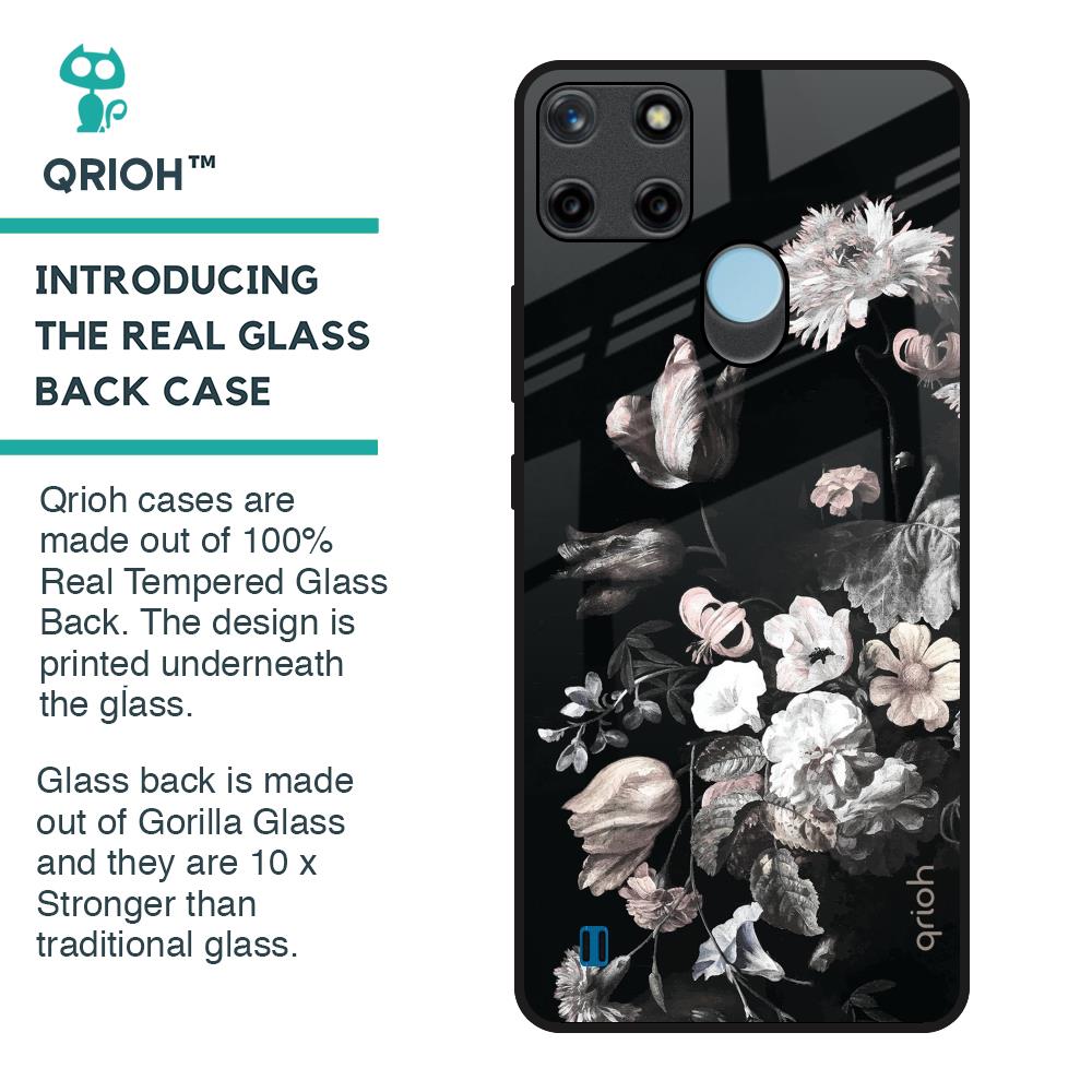 Artistic Mural Glass Case for Realme C21Y