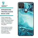 Sea Water Glass Case for Realme C21Y