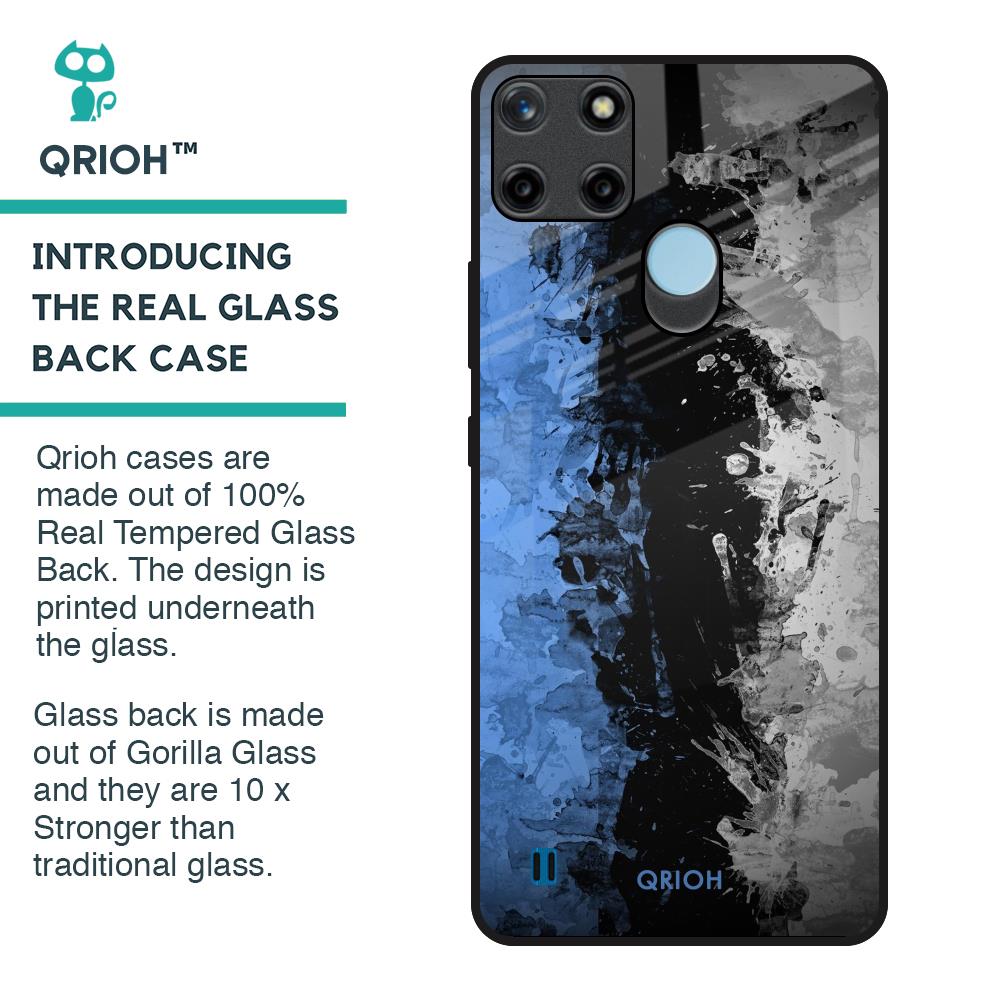 Dark Grunge Glass Case for Realme C21Y