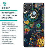Owl Art Glass Case for Realme C21Y