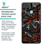 Vector Art Glass Case for Realme C21Y