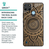 Luxury Mandala Glass Case for Realme C21Y