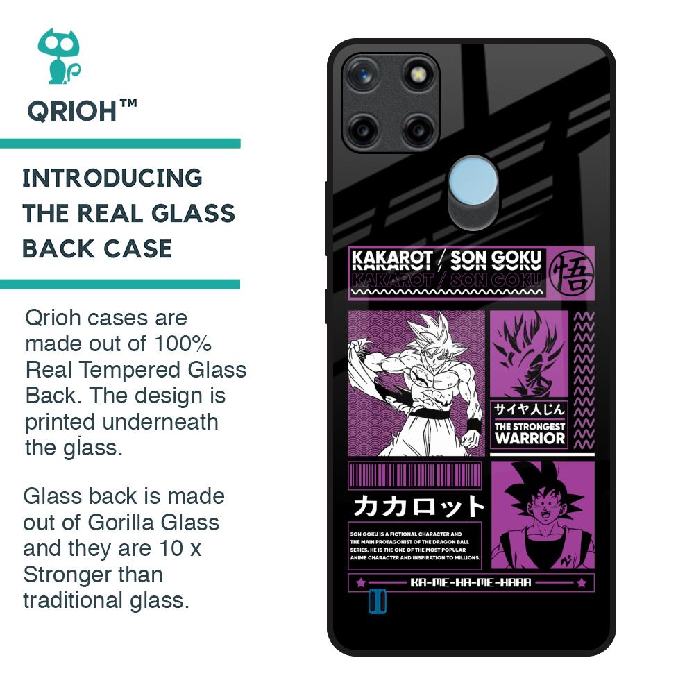 Strongest Warrior Glass Case for Realme C21Y