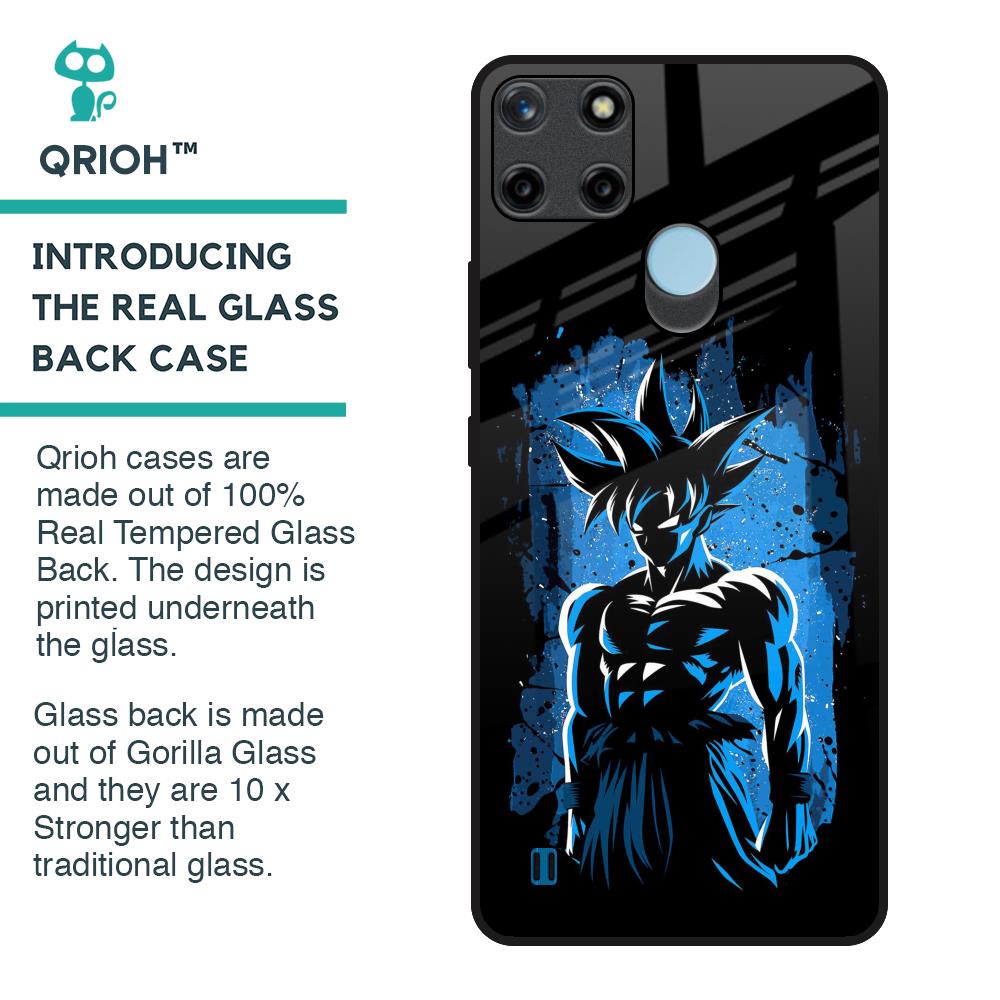 Splatter Instinct Glass Case for Realme C21Y