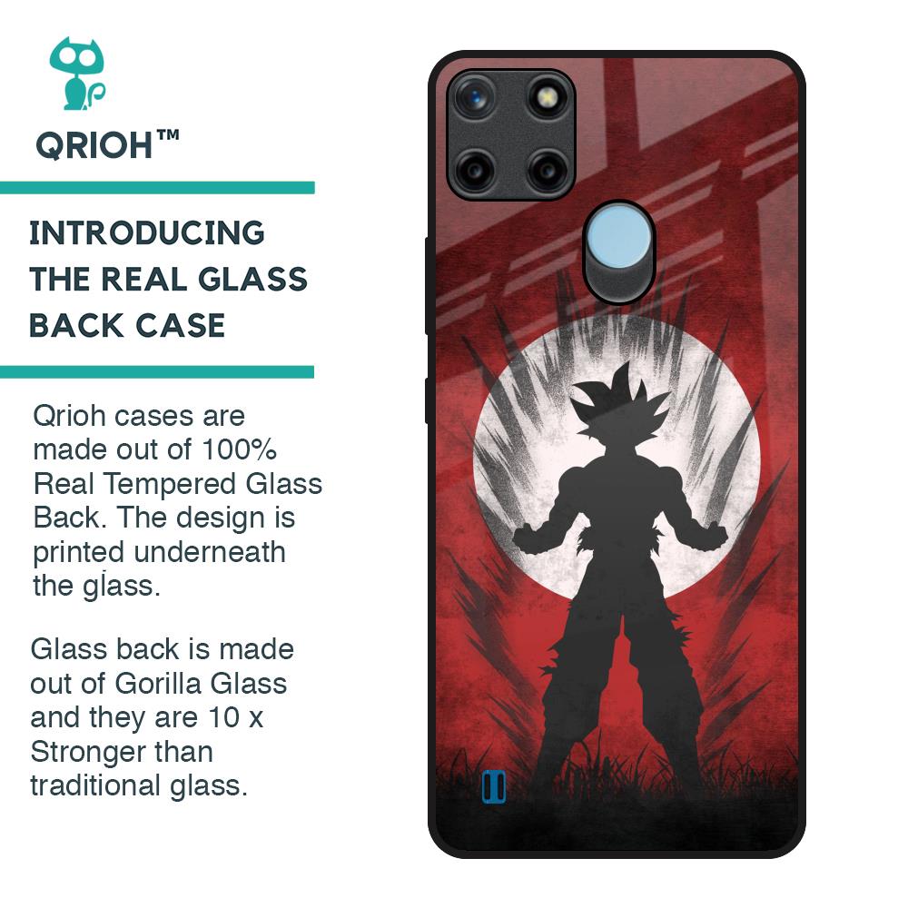 Japanese Animated Glass Case for Realme C21Y