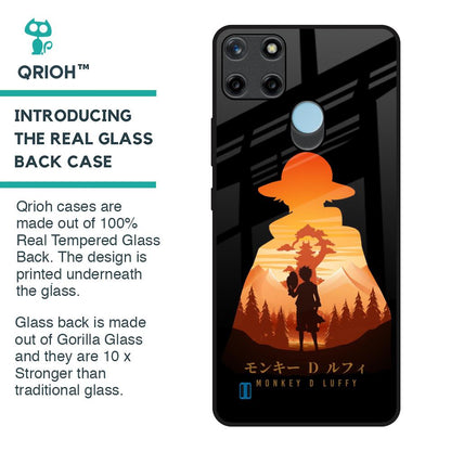 Luffy One Piece Glass Case for Realme C21Y