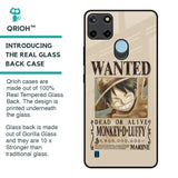 Luffy Wanted Glass Case for Realme C21Y