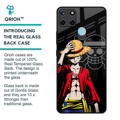 Hat Crew Glass Case for Realme C21Y