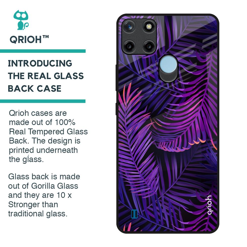 Plush Nature Glass Case for Realme C21Y