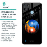 Yin Yang Balance Glass Case for Realme C21Y