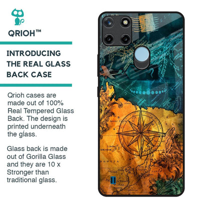 Architecture Map Glass Case for Realme C21Y