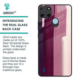 Brush Stroke Art Glass Case for Realme C21Y