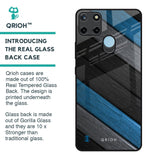 Multicolor Wooden Effect Glass Case for Realme C21Y