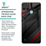 Modern Abstract Glass Case for Realme C21Y