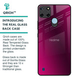 Pink Burst Glass Case for Realme C21Y