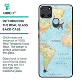 Fly Around The World Glass Case for Realme C21Y