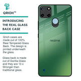 Green Grunge Texture Glass Case for Realme C21Y