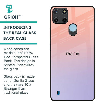 Dawn Gradient Glass Case for Realme C21Y