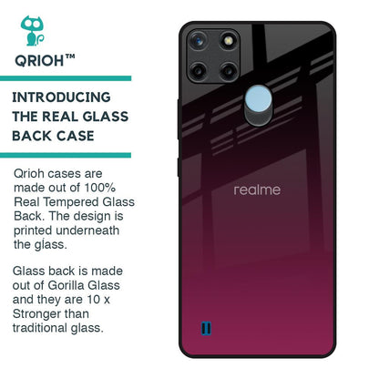 Wisconsin Wine Glass Case For Realme C21Y