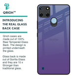 Indigo Pastel Glass Case For Realme C21Y