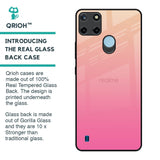 Pastel Pink Gradient Glass Case For Realme C21Y