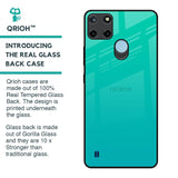 Cuba Blue Glass Case For Realme C21Y