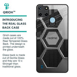 Hexagon Style Glass Case For Realme C21Y