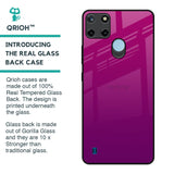 Magenta Gradient Glass Case For Realme C21Y