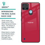 Solo Maroon Glass case for Realme C21Y