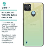Mint Green Gradient Glass Case for Realme C21Y