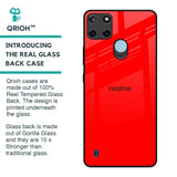 Blood Red Glass Case for Realme C21Y