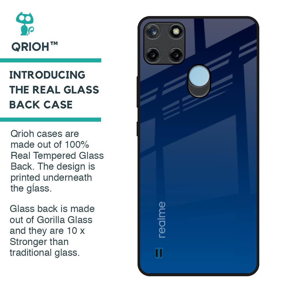Very Blue Glass Case for Realme C21Y