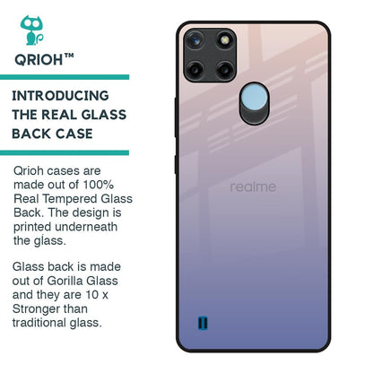 Rose Hue Glass Case for Realme C21Y