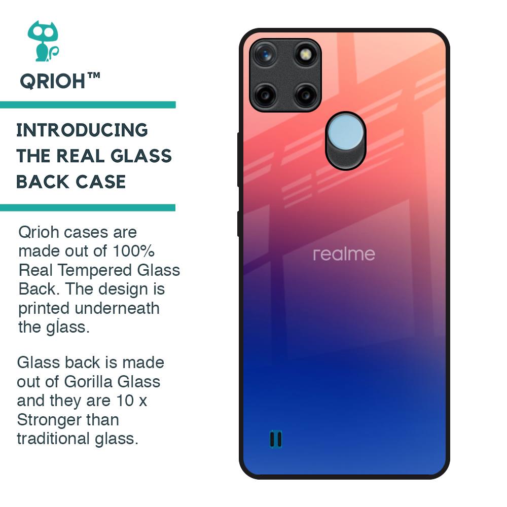 Dual Magical Tone Glass Case for Realme C21Y