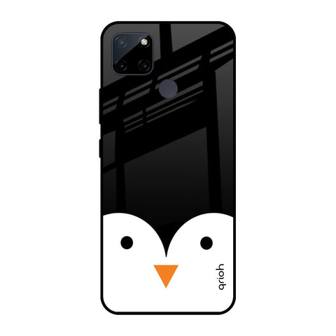 Cute Penguin Realme C21Y Glass Cases & Covers Online